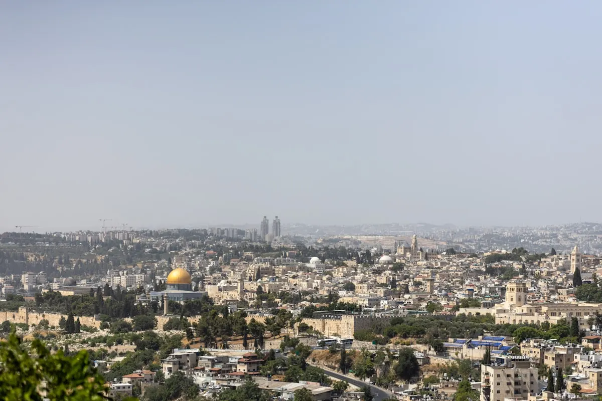 Panoramic view of Jerusalem's Old City